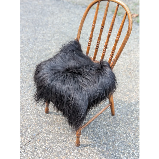 Icelandic sheepskin chair squares