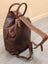 Brown leather shoulder bag GW006B best seller with dual handles