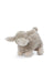 A soft cream-colored plush lamb named lucy with curly wool and closed eyes perfect for cuddling