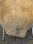 A soft tan naturally spotted medical sheepskin rug with plush texture extra large washable m-13 50.5 x 32 inches