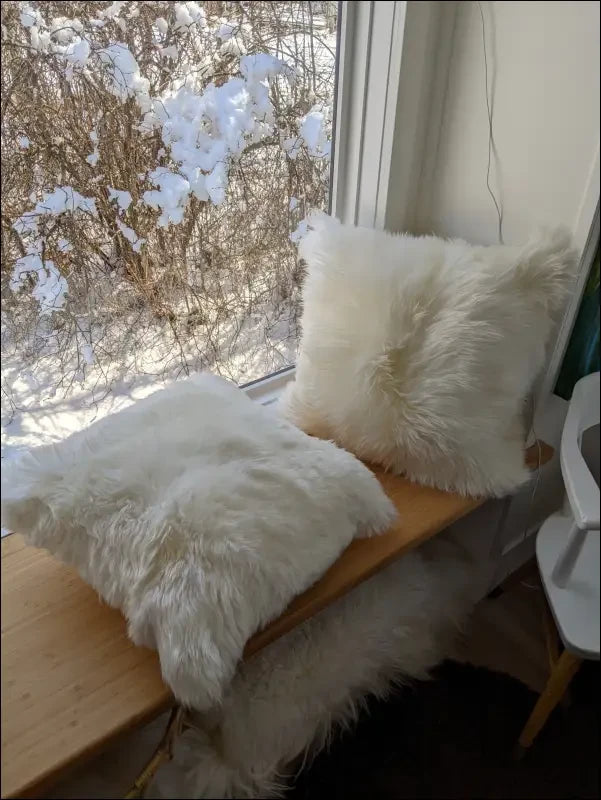 Massive Merino sheepskin cushion covers - cushion