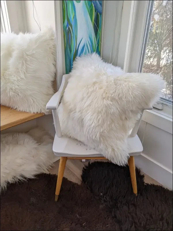Massive Merino sheepskin cushion covers - cushion