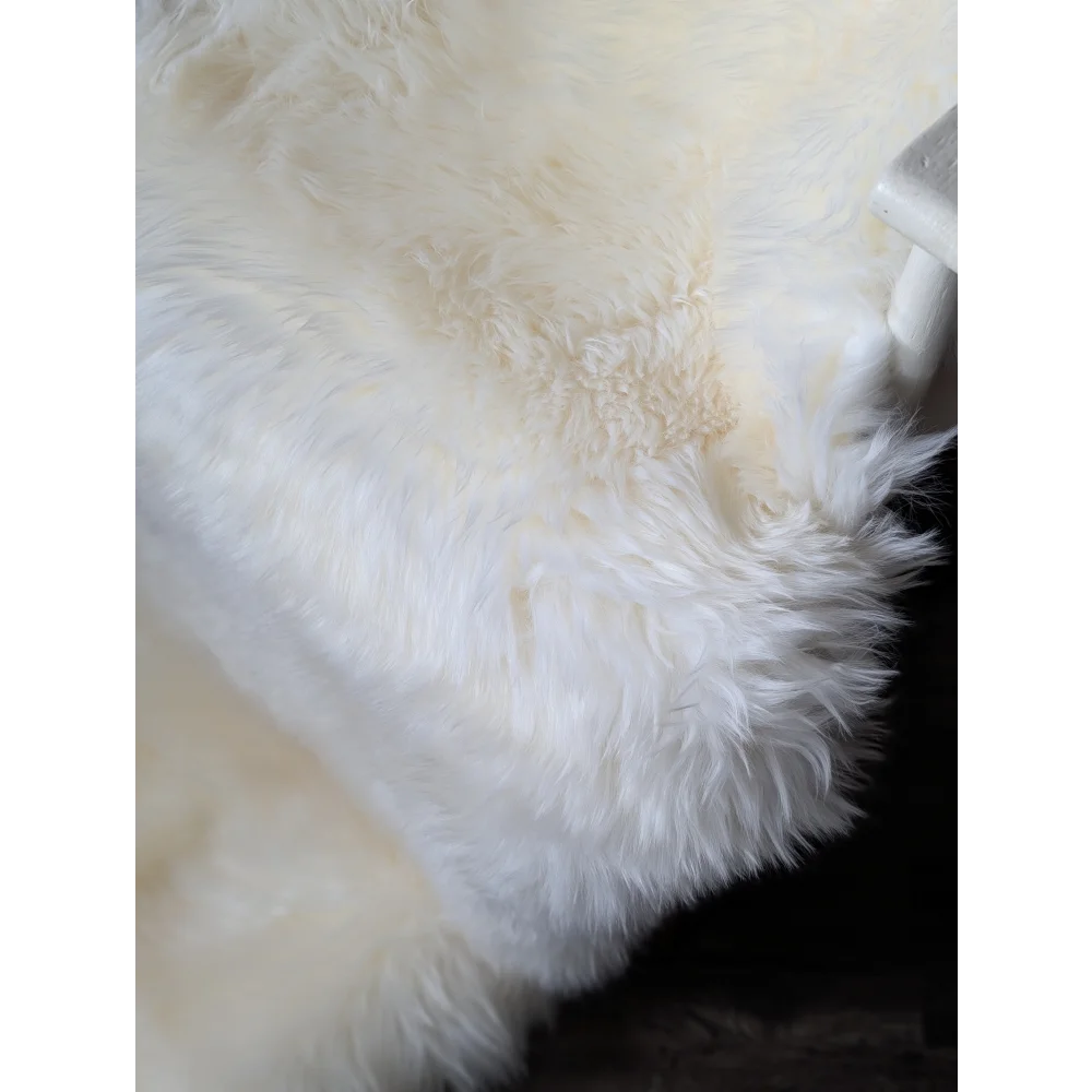 Oeko tex certified very soft merino double sheepskin rug