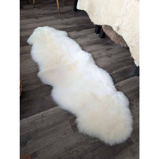 Oeko tex certified very soft merino double sheepskin rug