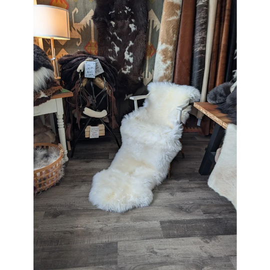 Oeko tex certified VERY SOFT Merino double sheepskin lounge chair