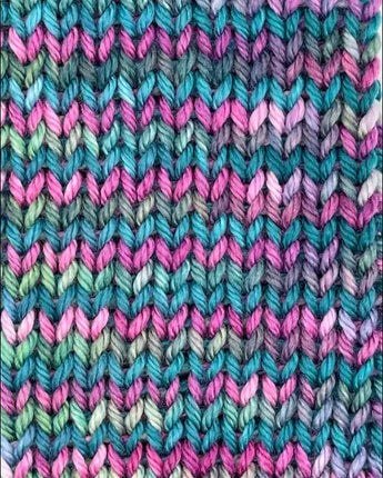 Merino Worsted weight ’Peacocks Feather’