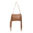 Mescalaro Hill gold fleck bag with tan matching leather fringe and hair-on hide