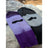Moonstone dip dye balaclava with purple gray mustache socks gradient