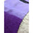 Moonstone dip dye slouch balaclava with lavender gradient knit scarf trim