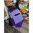 Cozy purple black knit dog sweater with Moonstone Dip Dye hood