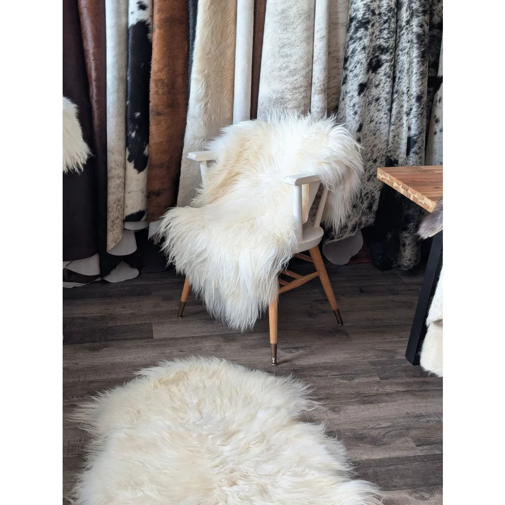 SPECIAL! White Icelandic Sheepskin