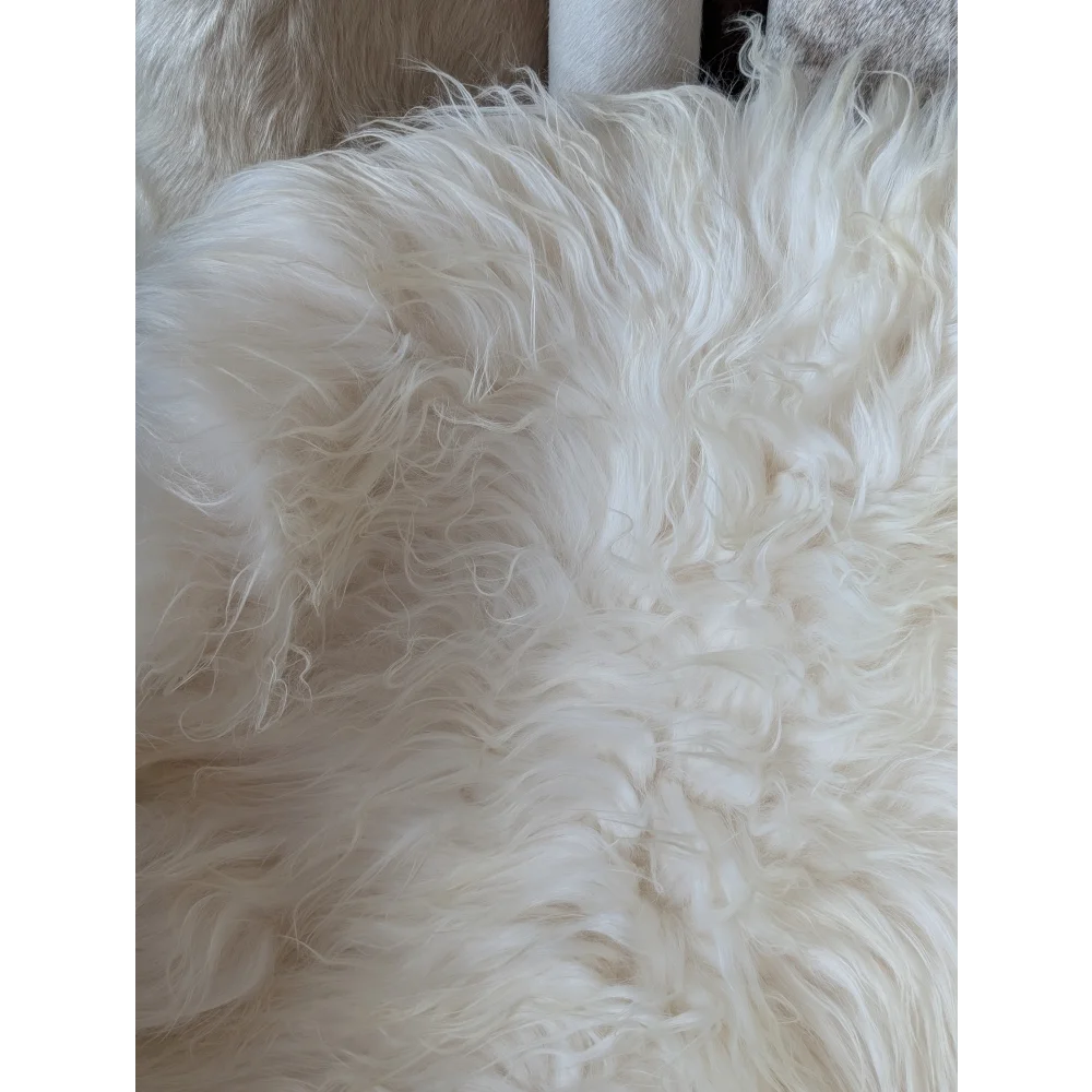 SPECIAL! White Icelandic Sheepskin