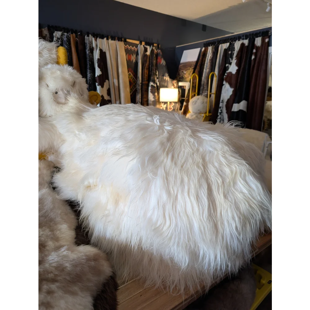 SPECIAL! White Icelandic Sheepskin