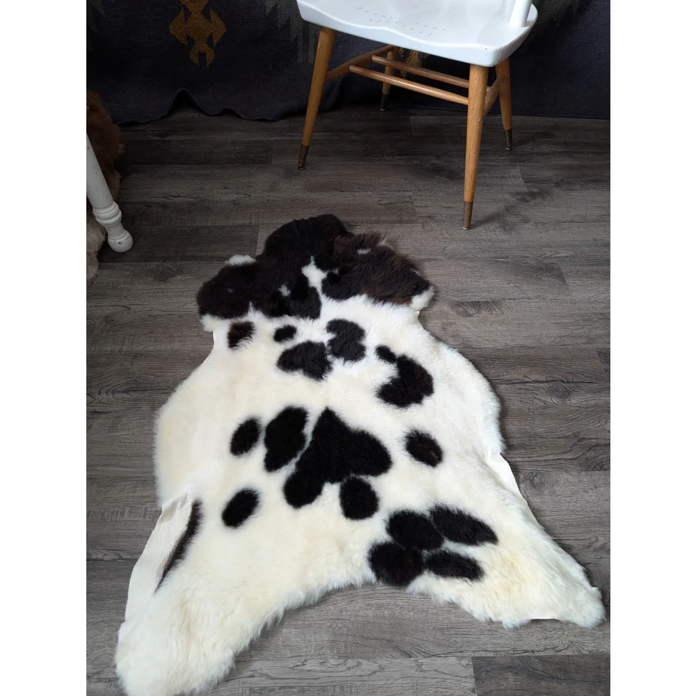 Not As Perfect AN36 43" x 27"  Sheepskin