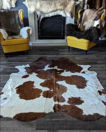P81 83’ x 72’ cowhide rug - rug