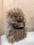 A plush brown prickle porcupine with long spiky fur and soft cuddly texture perfect for hugging