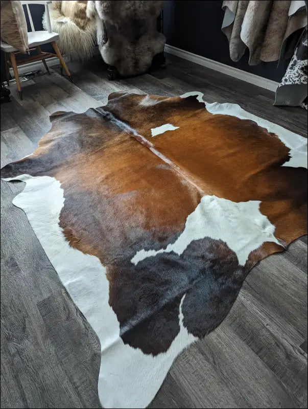 Reddish #217❤ 90’ x 82’ cowhide rug - rug