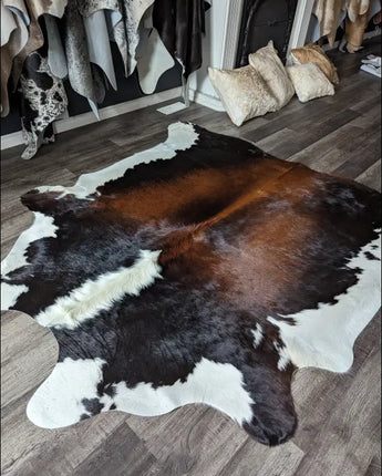 Reddish #239❤ 85’ x 79’ cowhide rug - rug