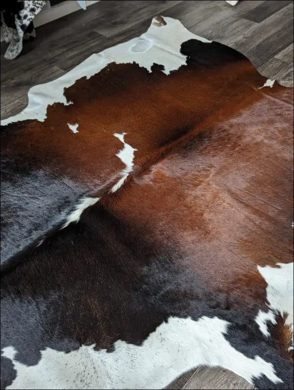 Reddish #63❤ 88’ x 75’ cowhide rug - rug