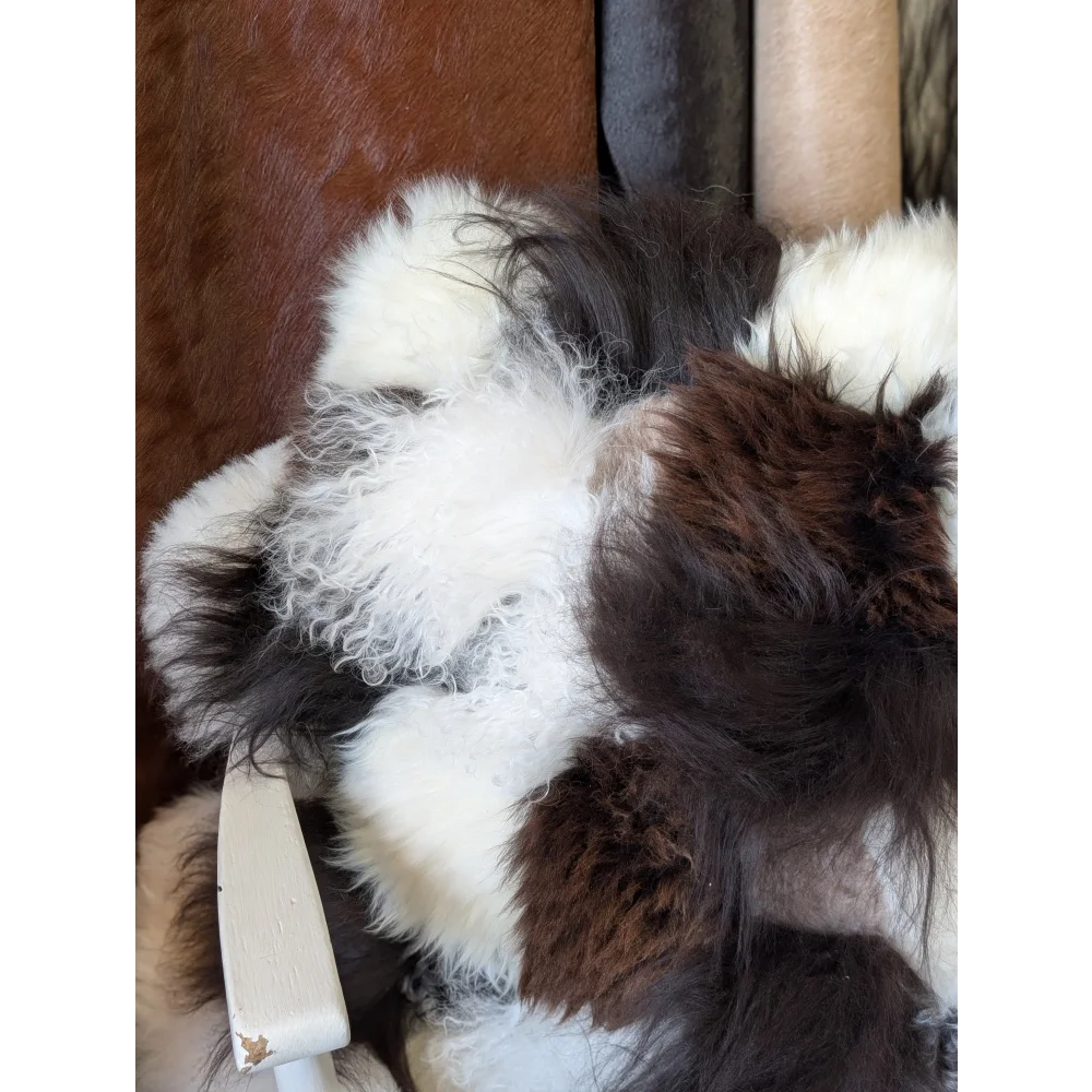 Ridiculously Over The Top Sheepskin Cushion