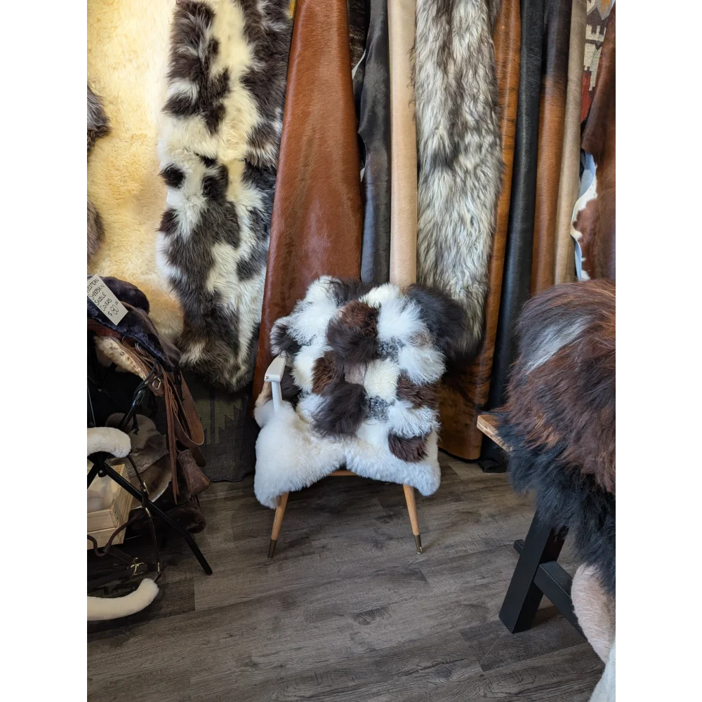 Ridiculously Over The Top Sheepskin Cushion