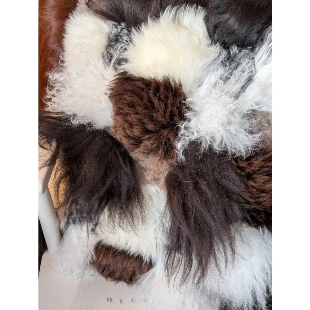 Ridiculously Over The Top Sheepskin Cushion