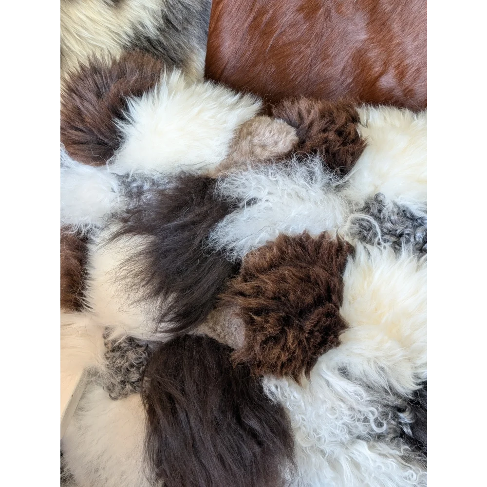 Ridiculously Over The Top Sheepskin Cushion