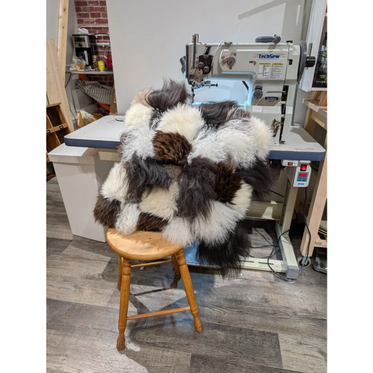 Ridiculously Over The Top Sheepskin Cushion