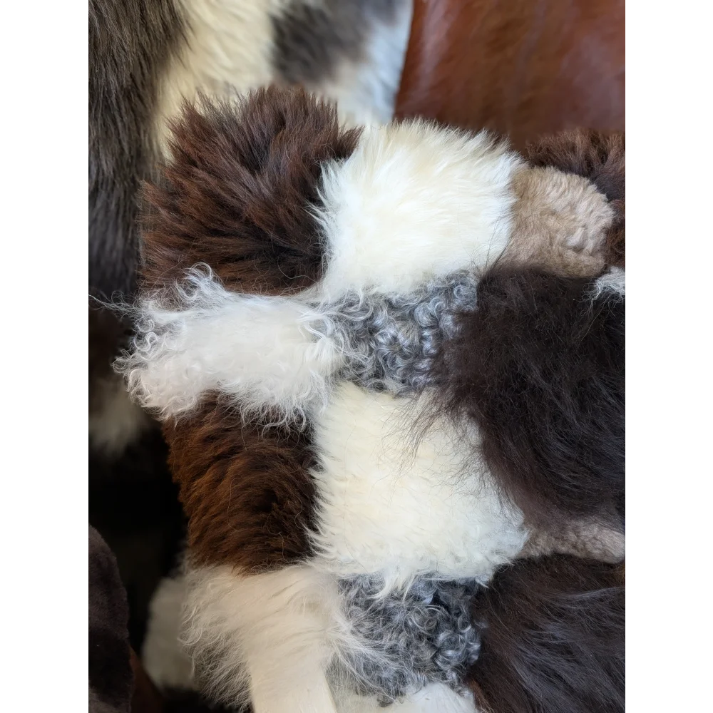 Ridiculously Over The Top Sheepskin Cushion