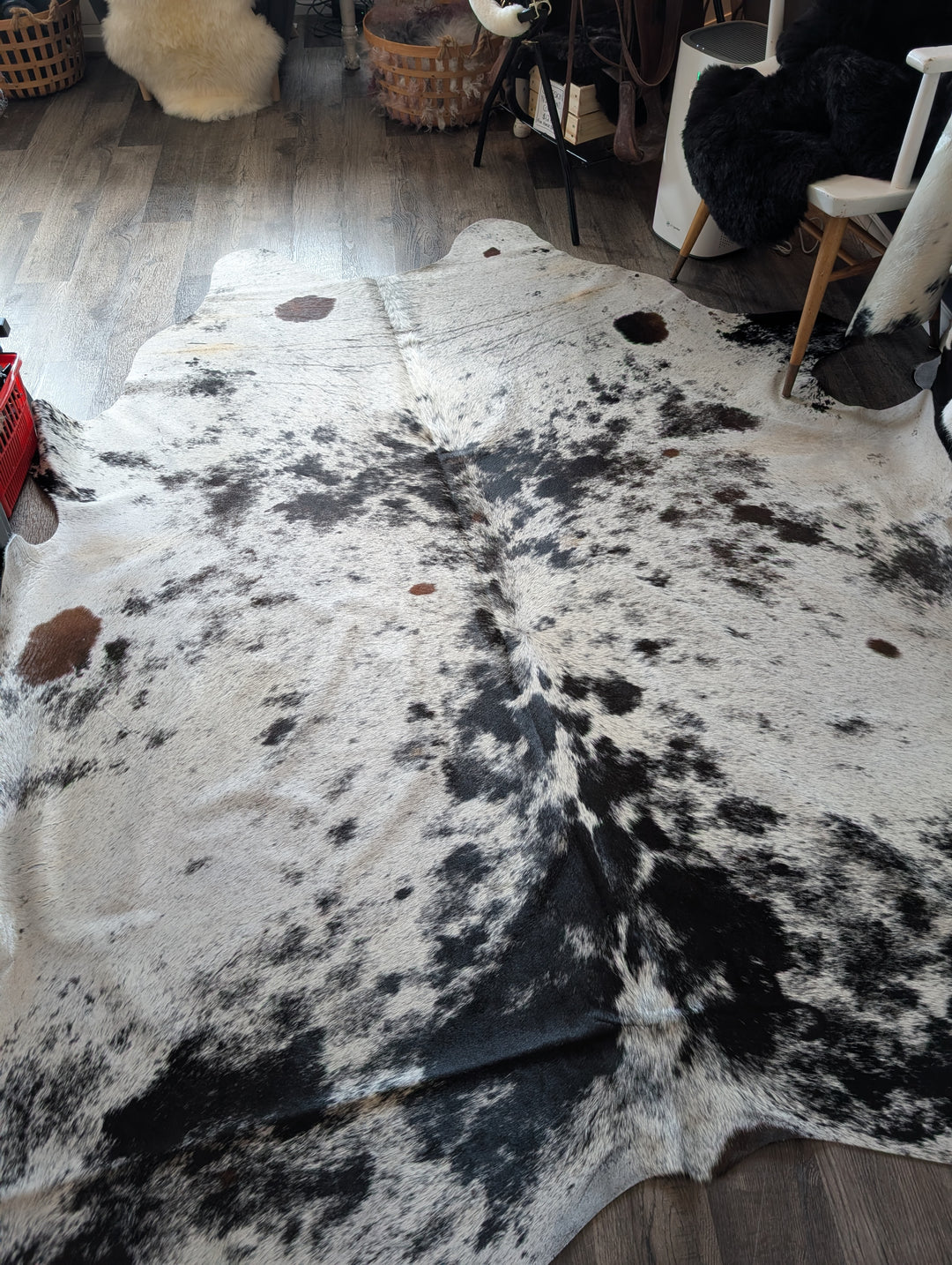 Salty#9❤️ 100" x 90" Extra Large Cowhide Rug