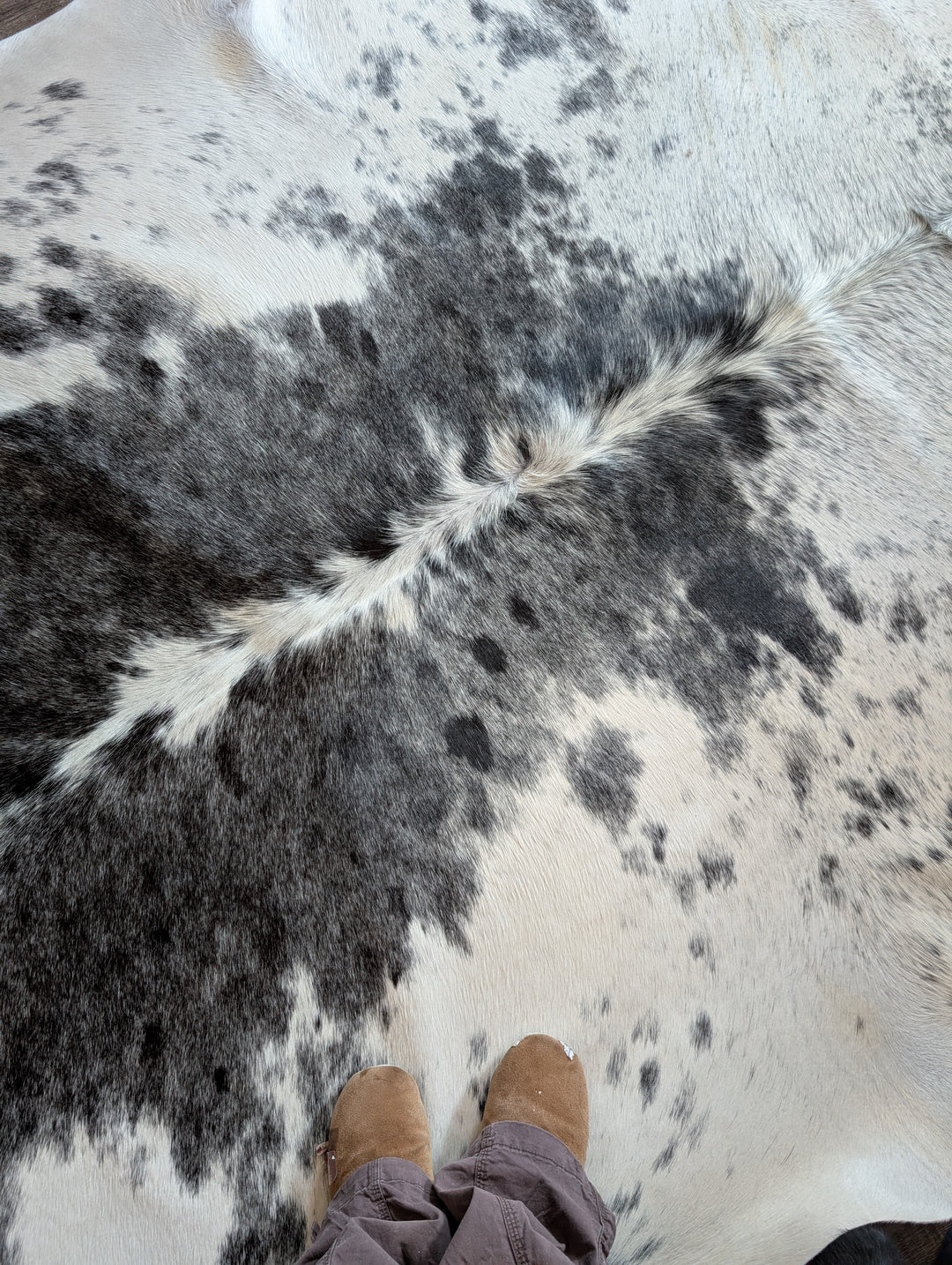 Salty#4❤️ 90" x 79" Extra Large Cowhide Rug