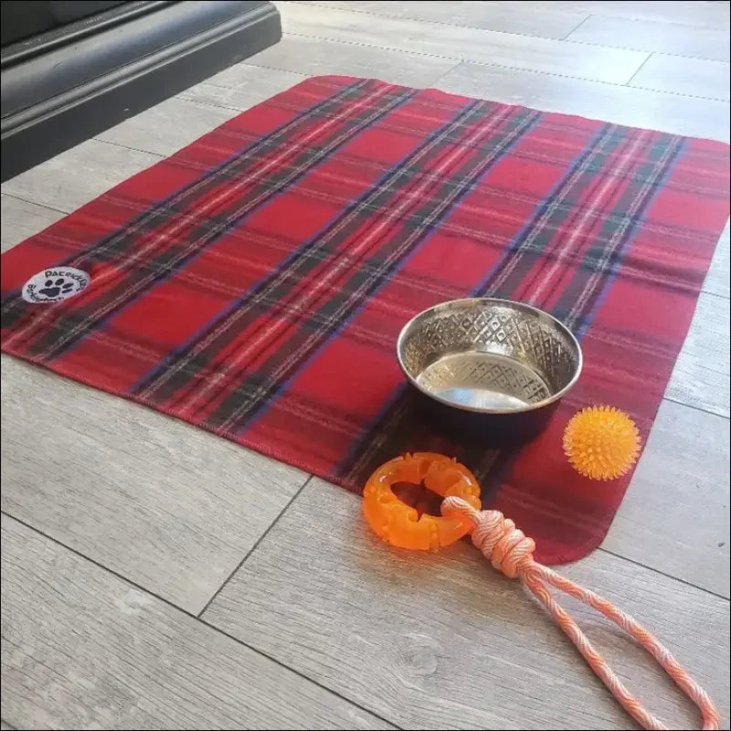 Royal Stewart Dog Blanket Small/Med