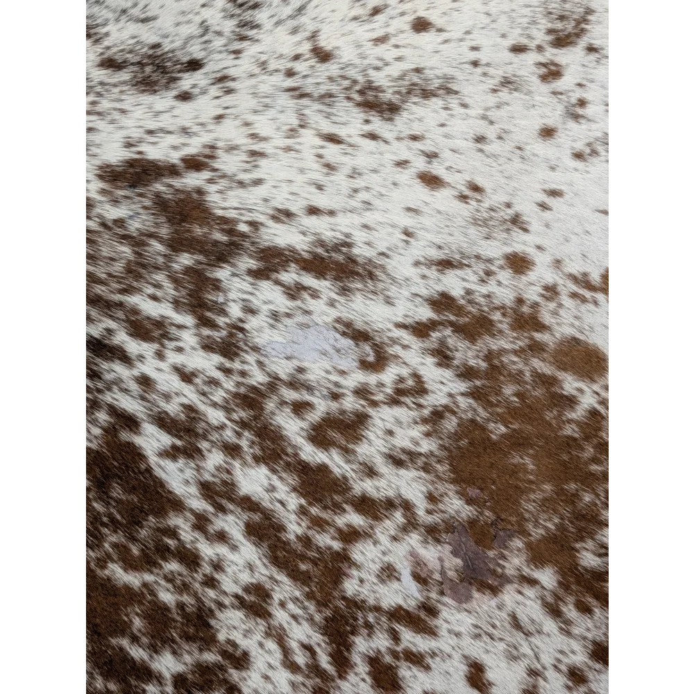 Gorgeous extra large brown and white spotted cowhide rug saltpepbrn31 perfect large cowhide for any room