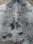 Large gray and black speckled cowhide rug with unique characteristics and rustic charm saltpep tricolour 478 102 x 87