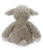 Sammy the Sheep is a soft beige curly-furred stuffed lamb toy with white paws and a fluffy tail