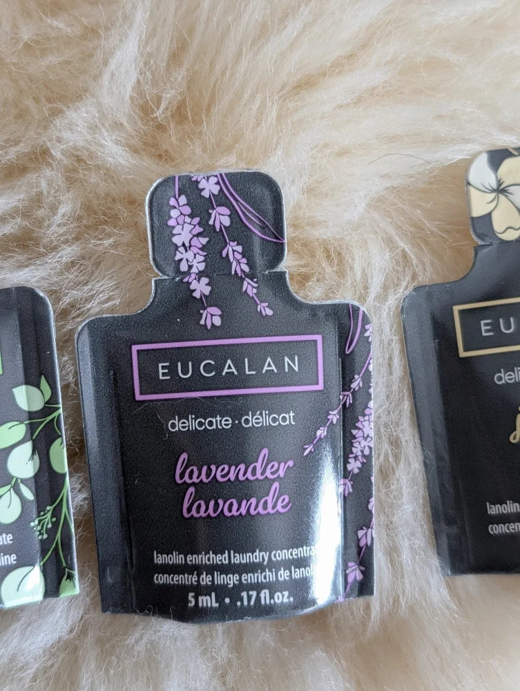 Lavender Eucalan Wash in Sheepskin Care Pack bottle