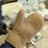 Cozy sheepskin mittens with tan leather, reinforced stitching, soft lining
