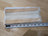 Beige white striped fabric bookmark lace edge sheepskin noseband cover
