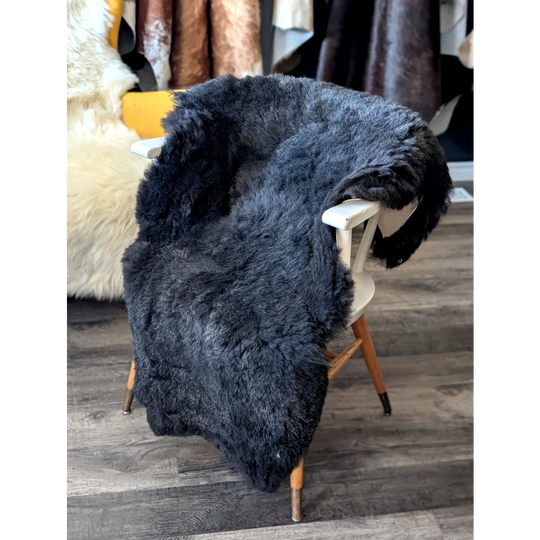 Shorn Natural Black Icelandic Sheepskins Arriving January 5th