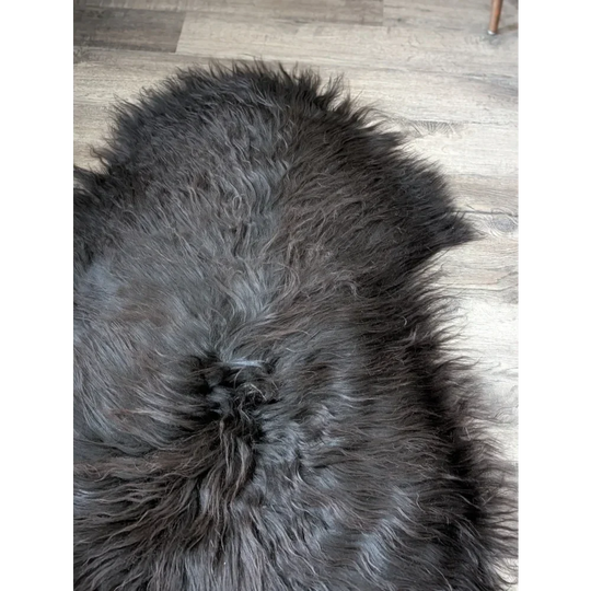 SPECIAL! Black Icelandic Sheepskin