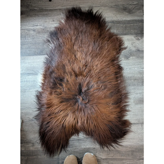 SPECIAL! Dark Rusty❤️ Icelandic Sheepskin Grade A.