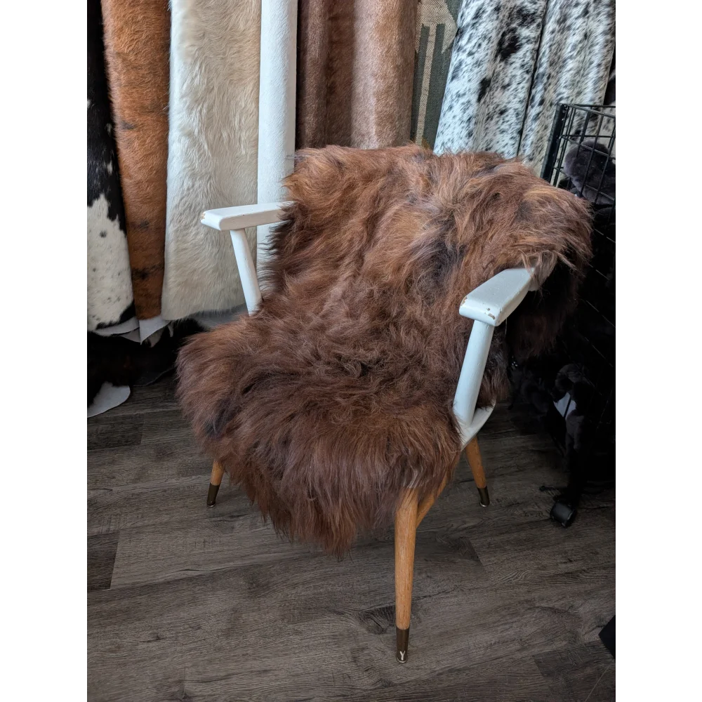 SPECIAL! Dark Rusty Icelandic Sheepskin Grade B