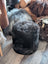 Stump pouf in shorn Icelandic sheepskin by Angus Oliver
