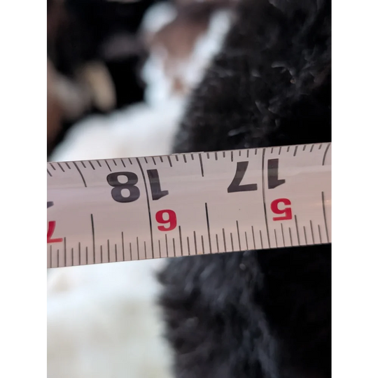 Stump Pouf❤️Shorn Icelandic In Wolf