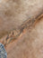 Sun16 72 x 68 lovely cowhide rug large cowhide with soft light brown color and unique textured surface and curled edges
