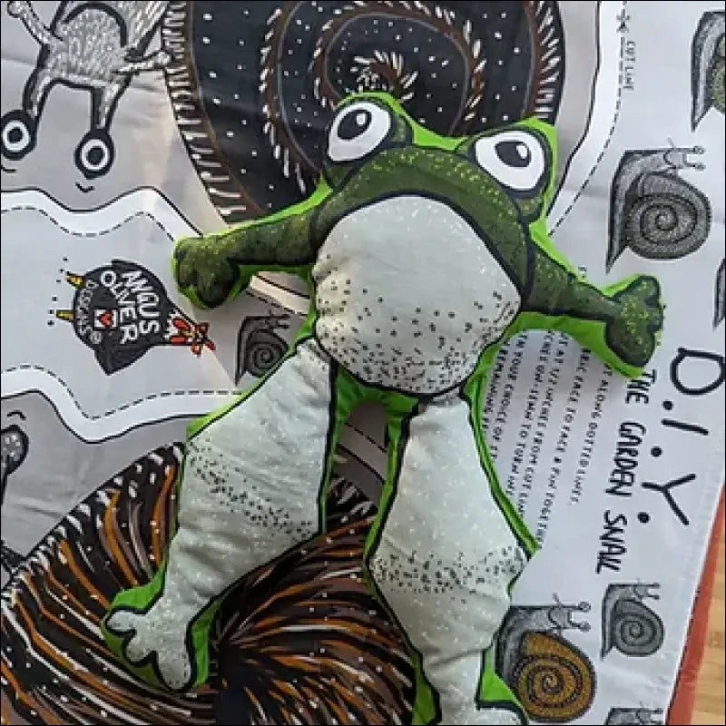 The Frog Towel DIY Soft Toy
