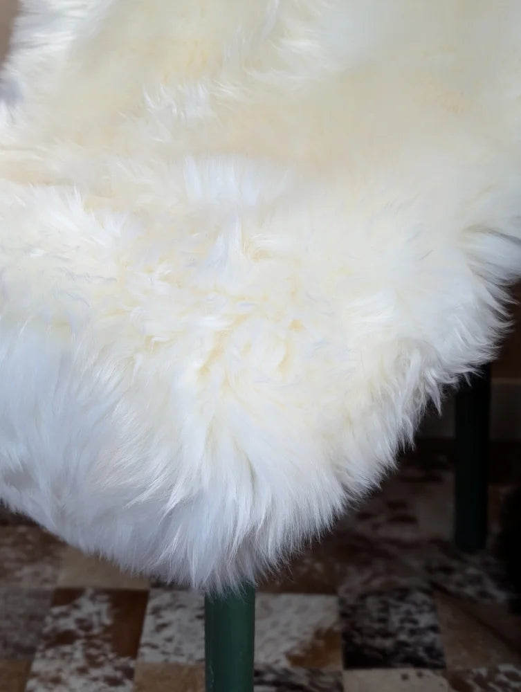 Gorgeous VERY SOFT Merino sheepskin chair cover, OEKO-TEX certified