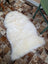 Gorgeous Merino sheepskin rug on cowhide floor, OEKO TEX certified