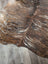 Brown and white extra large cowhide rug tricolour117 with natural textured patterns and rustic charm unique characteristics
