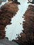 Brown and white tricolour#49 extra large cowhide rug with natural fur texture measuring 96 x 82 inches